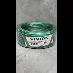 Kabel Transparan / Kabel Audio / Kabel Speaker 2x50 20Yard