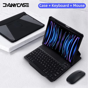 For iPad 10th generation case Magnetic Keyboard Case For Air 4/5 10.9 11Pro 10.5 10.2 9/8/7th Gen Transparent Cover With Mouse