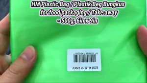 [Bulk] HM Plastic Bag /Food /Takeaway /【300 500 gram±】