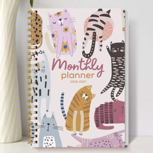 2026-2027 A5 Weekly & Monthly Planner Notebook – Jan 2026 to Dec 2027 Organizer with Calendar & Notes School & Office Supplies