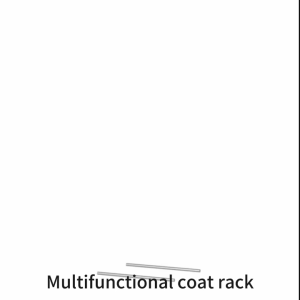 Donna Cloth Rack Rak All in One Sepatu Topi Pakaian dll Rak Gantungan Pakaian 3 Susun