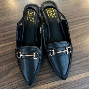 MS Mules Wanita Sepatu Sandal Wanita Hak 3cm Heels Wanita