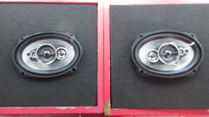 New 6x9 Inch 2PCS 1200W(2X600W) Coaxial Speaker Car Hi-Fi Audio Full Range Speaker