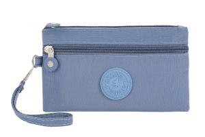 GStar New Long Purse Oxford Fabric Double Zip Wallet Clutch Bag Card Holder Key Pouch Ladies Handbag Wristlet Bag Ready Stock