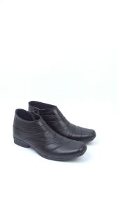 Sepatu Boot Tinggi Pria Model Pantofel Formal Bahan Kulit Mamojo Store E 08