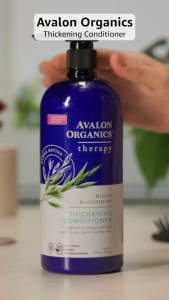 Avalon Organics Therapy Biotin B-Complex Thickening Conditioner - Deeply Nourishes Thicker & Fuller Hair Energized Scalp 907g