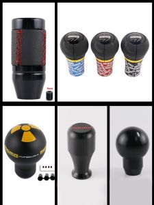 Custom Graffiti Modified Universal Shift Lever Head Car Manual Gear Shift Rod Handle Head Aluminum Material Non-Automatic