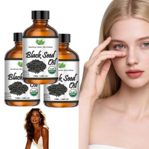 简素净 | 118ml BlackSeed Oil Plant Extract Nourishing Hair Care Essence Gentle Non Irritating Moisturizing Nourish Hair Care Essence