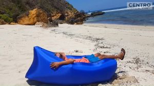 Lazy Bag Sofa Angin Portabel Kursi Malas Airbed Inflatable Lazy Air Bean Bag 230x70cm | Kursi Kasur Beanbag Sofa Angin Potable Outdoor Travel Traveling Piknik Camping Santai Pantai Traveler Rekreasi Serbaguna Murah Praktis Lazy Bag Bean Bag | ZXZ LZ081