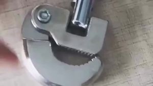Multi-Functional Adjustable Head Sink Wrench Metal Mechanical Plumbing Tool for Faucet Bathroom Pipe and Drain Installation