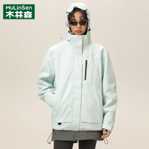 Couples Lightweight Outdoor Casual Windproof Waterproof Hiking Jacket Wood Forest New Autumn 2025 New Style Mountain Series