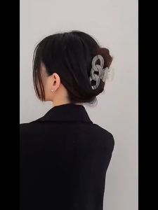 JEPIT RAMBUT AKRILIK BESAR & JEDAI GLOSSY 9 CM