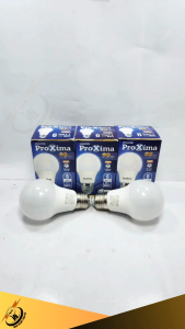 lampu led 6wat ( paket 3pcs) bolam lampu led 6wat cahaya putih super terang produk asli PROXIMA SNI