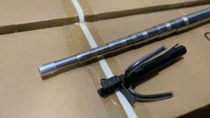 ไม้ส้าว สำหรับต่อนก ต่อด้ามสวิง เก็บผลไม้ สแตนเลส ยาว 8 เมตร