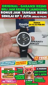 Jam Tangan Pria Reebok Original & Anti Air Murah: Reebok RBRV-TIL-G2-PBIB-BW