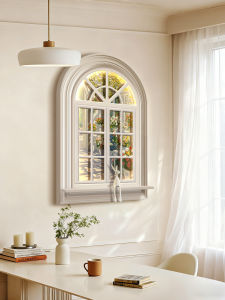 CTYLIGHTZ | French Style Cozy Glowing Faux Window Mural