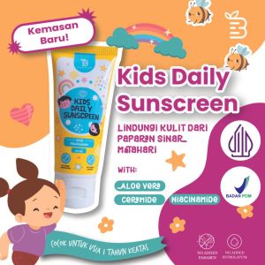 Beserum Kids Sunscreen Anak SPF 35 Usia 1+ Physical Sunscreen Lotion untuk Wajah dan Badan Pelindung Kulit dari Sinar Matahari Sunburn Daily Sunscreen BPOM