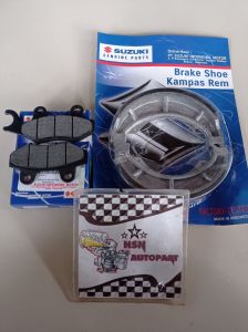 Kampas Rem Depan Belakang Suzuki Thunder 125 Thunder