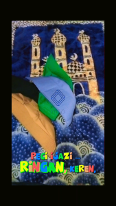 Peci Rempel Ijazi Coklat Tua / Peci Habib Syech / Peci Bahan Solo / kopiah bahan