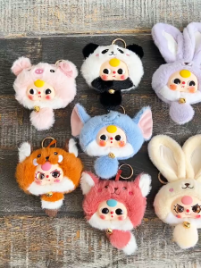 CuddleCove 14/22cm Cute Plush Doll Keychain Kawaii Soft Animal Stuffed Toys Bag Pendant Kids Birthday Gifts 挂件