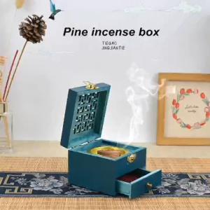 MABKHARA KIUB HITAM KAYU/OUD BURNER GAYA ARAB/BAKHOOR BURNER MURAH/ARABIAN INCENSE BURNER Black Wooden Cube/Arab Style Oud Burner/Cheap Bakhoor Burner/Arabian Incense Burner