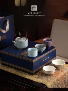mornenjoy | Antique Porcelain Tea Set