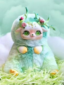 Cute Astronomical Mythology Plush Toy Blind Box Birthday Gift for Girls Big Fluffy Stuffed Animal Zodiac Series Collectible