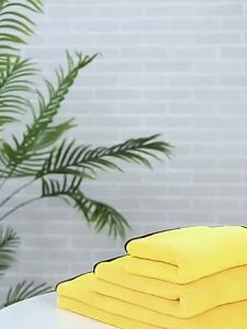 FOLOPETS ผ้าขนหนูสัตว์เลี้ยง ผ้าเช็ดตัวสุนัข ผ้าไมโครไฟเบอร์ ผ้าเช็ดตัวแมว ผ้าทำความสะอาด เช็ดแห้งเร็ว ผ้าเนื้อนุ่ม ซึมซับน้ำได้ด