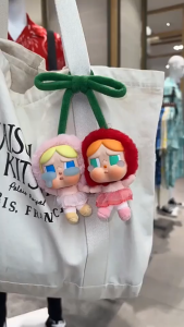 CRYBABY Crying For Love Series - Vinyl Plush Hanging Card Love You Cherry Much Gantungan Kunci Tas