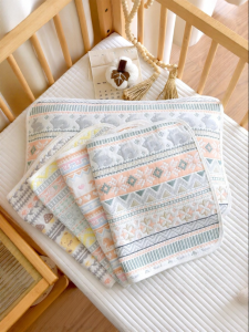 ANYOUBI | Six Layer Muslin Cotton Breathable Absorbent Pillowcase 1 Pair