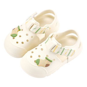 Cheerful Mario | Children Small Kids Breathable Clog Shoes