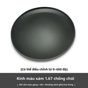 MOKCHEON | Kính Mát Đa Diện Tròn Có Thể Điều Chỉnh Độ Cận Phân Cực