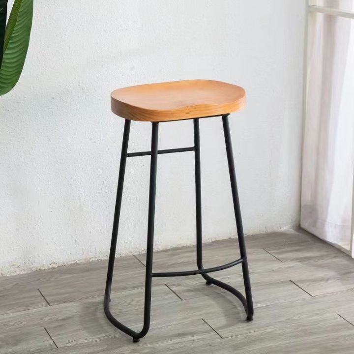 Iron Apple Modern Minimalist Bar Counter Outdoor Barstool Bar Stool Bar