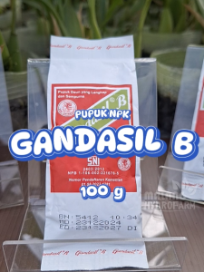 Pupuk Majemuk Gandasil B 100 gram pertanian aglonema bunga buah tanaman hidroponik calathea cattleya sayur pot hydroponik semprot