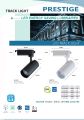 prestige LED track lights -10w 20w 30w -3000k 6500k. 