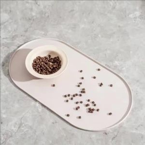 1PCS Dog Feeding Mat Non Slip Waterproof Easy Clean Durable Pet Food Mat Suitable for Dog and Cat Bowls Perfect for Multi Pet