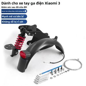 Bộ Giảm Xóc Sau Chắn Bùn Đèn Phụ Kiện Độ Xe Điện Xiaomi KickScooter Mi3