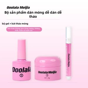 Ooolala Meijia | Bộ Dán Móng Gel Cứng và Gel Jelly