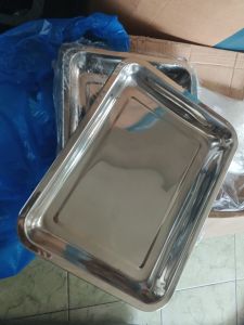 Stainless Food Tray Catering Preparation Buffet Tray Restaurant Need Tray and Baking tray