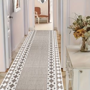 VIKAMA Minimalist Style Carpet Anti-Slip And Easy To Clean Corridor Carpet Kitchen And Laundry Room Floor Mat Home Decoration