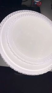 Đèn led ốp trần đổi 3 màu trang trí phòng khách phòng ngủ phòng làm việc hình tròn và vuông phi 500 72w