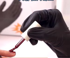 Găng Tay Y Tế Latex Regentox 240mm không bột. Màu đen