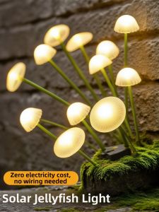 YUANMUXUAN | Solar Garden Atmosphere Jellyfish Light