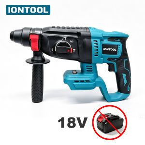 IONTOOL Cordless Rotary Hammer 206mm Tool For Concrete Brick Drilling Wall Installation Work For Makita 18V Battery