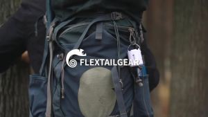 FLEXTAIL Portable Air Pump Mini Camping Pump with Light USB-C Charging Ideal for Sleeping Pads Air Bed Mattress Vacuum Bags