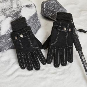 XUANXUAN | Mens Winter Cycling Gloves Thickened Fleece Warm Touchscreen Compatible Motorcycle Snowboard Climbing Outdoor Mountain Bike
