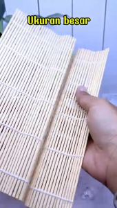 BB7 - Alas Tikar Gulungan Sushi Bambu Alat Pembuat Sushi Sushi Bamboo Rolling Mat Penggulung Sushi