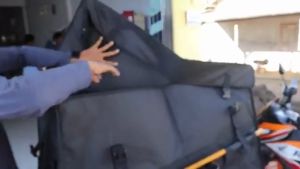 Tas kurir motor anti air tas obrok tingkat model baru super jumbo untuk delivery