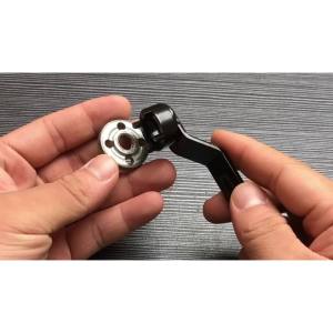 Cờ lê máy mài góc bốn móng vuốt Loại bỏ điều chỉnh tay 150mm3trong 1 Cờ lê kim loại để tháo gỡ máy mài góc loại - ALLIN