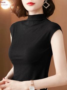 NUANKONG | Cool Stretchable Womens Tank Top Pure Color New Arrivals